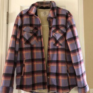 Sherpa Lined Fleece Jacket